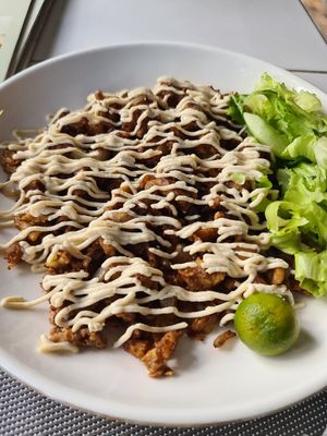 Sisig at Vegan Cebu CIty - Wholefoods Plant-Based Cafe in Cebu