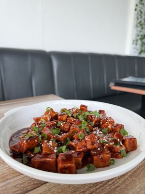 Buffalo tofu  at Vegan Cebu CIty - Wholefoods Plant-Based Cafe in Cebu