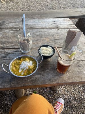 Banana curry with mushroom- Vegan Moqueca  at Palaphita in Cascais