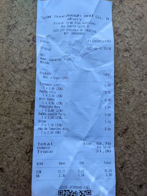  at Slow Sourdough & Co in Almada