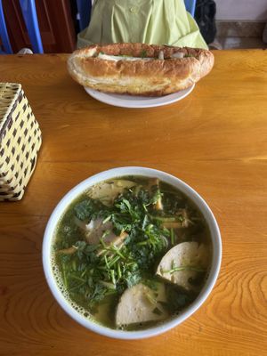 Phở and Bahn mi   at Hoa Tâm in Sapa