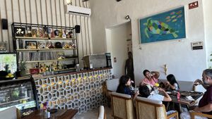 Side dining room   at CASA AÜA MÉRIDA in Merida