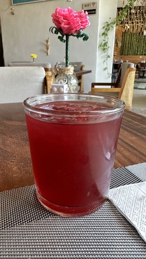 Hibiscus lemonade   at CASA AÜA MÉRIDA in Merida