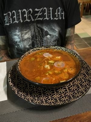 Tortilla soup   at CASA AÜA MÉRIDA in Merida