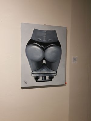 A butt at La Perra Verde in Barcelona