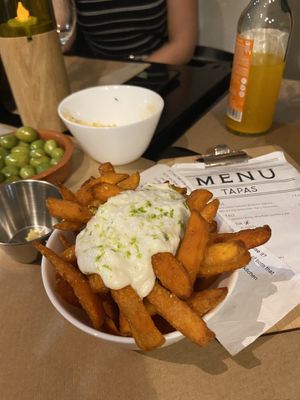🍟  at La Perra Verde in Barcelona
