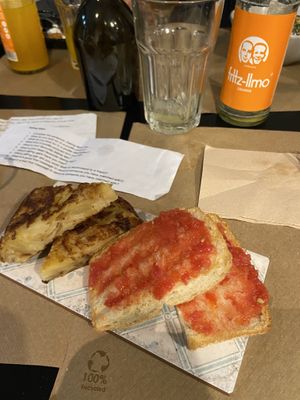 Tortilla 🥔  at La Perra Verde in Barcelona