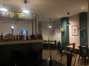 The venue  at La Perra Verde in Barcelona