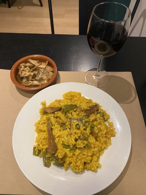 Lunch  at La Perra Verde in Barcelona