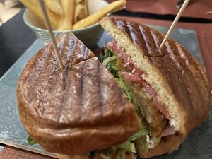 Milanesa vegana #Veganuary at La Perra Verde in Barcelona