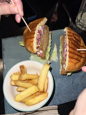 milanesa vegana   at La Perra Verde in Barcelona