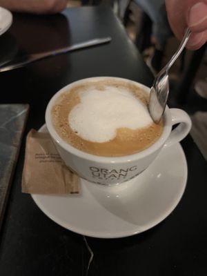 coffee  at La Perra Verde in Barcelona