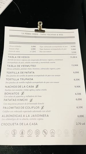   at La Perra Verde in Barcelona