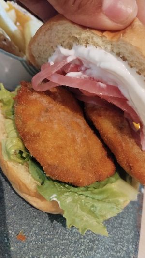 Milanesa at La Perra Verde in Barcelona