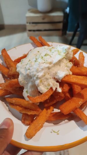 Papas at La Perra Verde in Barcelona