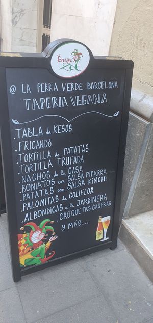 #Veganuary at La Perra Verde in Barcelona