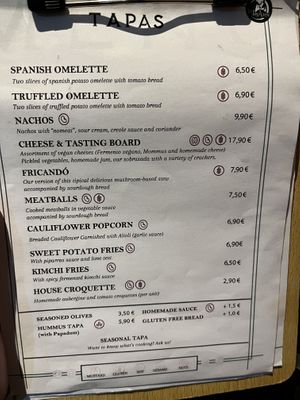 Tapas  at La Perra Verde in Barcelona