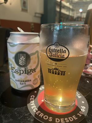 Ginger beer  at La Perra Verde in Barcelona