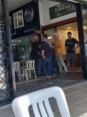  at Komtodos Restaurant in Florianopolis