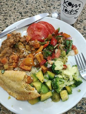 Best of the day... The avocado is super tasty at Komtodos Restaurant in Florianopolis