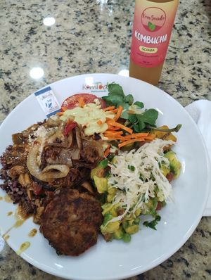 Mix of all options ... at Komtodos Restaurant in Florianopolis