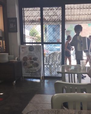 Live music day... at Komtodos Restaurant in Florianopolis