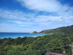 Some View to live on... at Komtodos Restaurant in Florianopolis