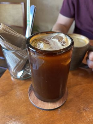 Ice americano - they have really good coffeee  at JAJAJANA in Merida