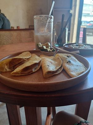 Seitan and with the good cheese at JAJAJANA in Merida