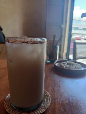 Horchata at JAJAJANA in Merida