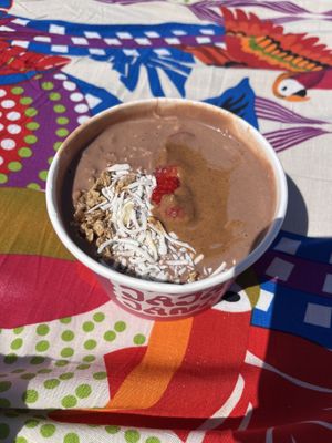 Cookie dough protein smoothie bowls  at JAJAJANA in Merida