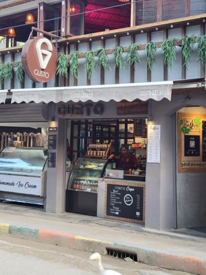 Location at Gusto Gelato in El Nido