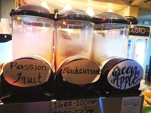 Vegan Slushies at Gusto Gelato in El Nido