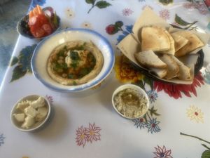 Mezze  at PENTAGON in Lisbon