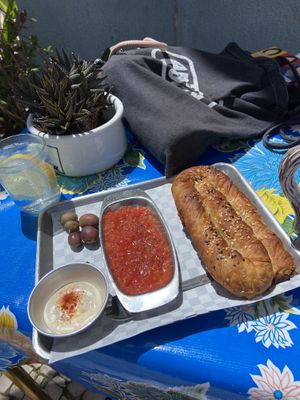 Potato vegan borek  at PENTAGON in Lisbon