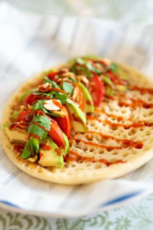 canjeero avocado - vegan  at PENTAGON in Lisbon