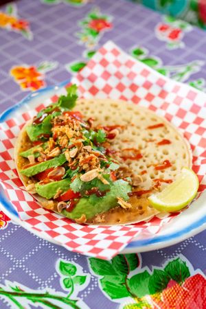 canjeero avocado - vegan  at PENTAGON in Lisbon