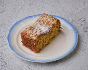 orange & coconut cake
vegan at PENTAGON in Lisbon