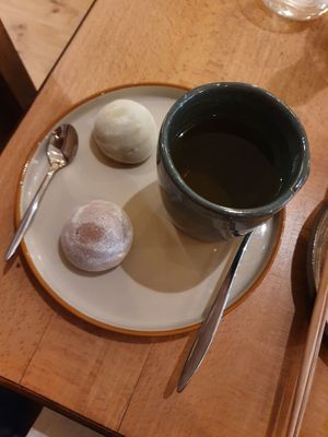 Tea + Mochis at Bloom Sushi in Paris