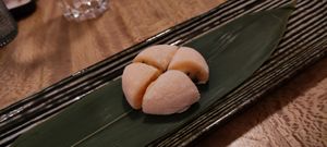 ice Mocchi Passion fruit at Bloom Sushi in Paris