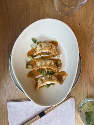 Part of lunch menu (35 €) - Gyoza   at Bloom Sushi in Paris