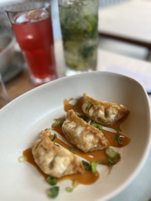 Part of lunch menu (35 €) - Gyoza  at Bloom Sushi in Paris
