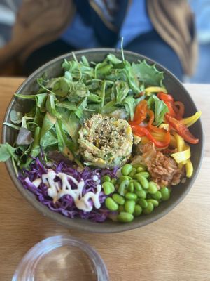 Part of lunch menu (25€) - poke   at Bloom Sushi in Paris