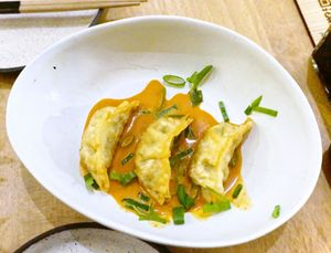 Gyozas at Bloom Sushi in Paris