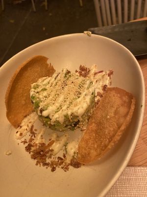 Mushroom tartar   at Bloom Sushi in Paris