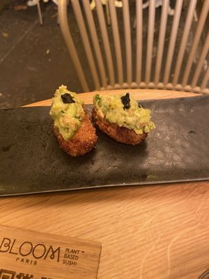 Fried rice balls   at Bloom Sushi in Paris