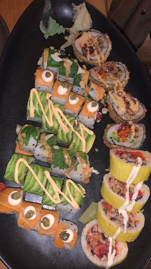 Vegan sushi (for two) from Omokase menu   at Bloom Sushi in Paris