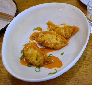 Gyozas at Bloom Sushi in Paris
