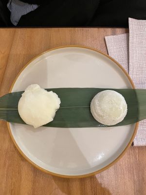 Yuzu and Matcha mochis  #Veganuary at Bloom Sushi in Paris