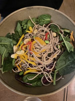 Soba salad   at Bloom Sushi in Paris